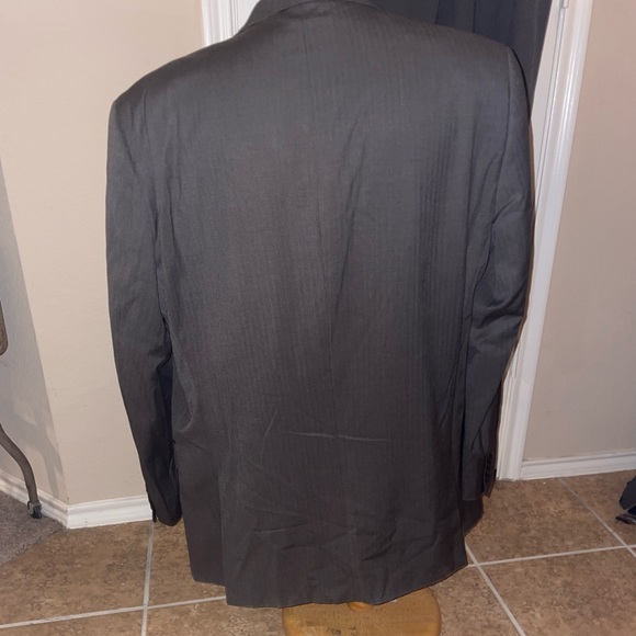 Earvin Magic Johnson Suit Set Dark Gray size 44 L jacket size 38 L pants - Picture 5 of 14